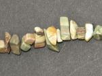 Chips: Silver Leaf Jasper Strands 32 inches, 3 for $7.50