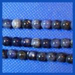 Rounds: Sodalite  6mm Strands 15 - 16 inches