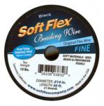 Wire: Softflex Black  .014 Diameter, 30 foot spool
