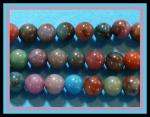 Rounds: Multi 6mm Stones Strands 15 - 16 inch strands, 5 for $7.50