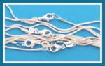Chain: Silver Plated 16 inch Snake, 10 chains