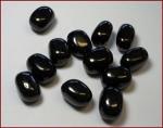 Mineral Specimens: Jet 1 inch by about 1/2 inch, 10 pieces