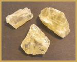 Mineral Specimens: Spodumene One to One and Half Inches, 3 of Them, $7.50