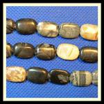 Soft Rectangles: 10 x 14mm Picasso Stone 15 - 16 inches