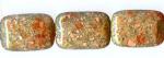 Soft Rectangles:  12 x 18mm Epidote 15 - 16 inches