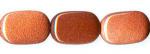 Soft Rectangles:  12 x 18mm Goldstone (Glass) 15 - 16 inches