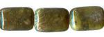 Soft Rectangles:  12 x 18mm Nephrite Jade 15 - 16 inches