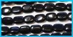 Soft Rectangles:  6 x 8mm Black Onyx  15 - 16 inches