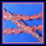 Soft Rectangles: 6 x 8mm Cherry 