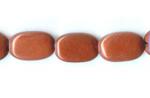 Soft Rectangles: 8 x 12mm Brown Jasper 15 - 16 inches