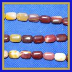 Soft Rectangles: 8 x 12mm Mookaite 15 - 16 inch strands