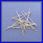 Sterling Silver Headpins: 1.5 Inch 22 Gauge 100 pieces