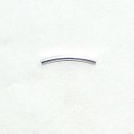 Sterling Tubes: 2 x 20mm Curved, 10 pieces