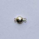 Sterling Silver Clasps: Button 2 Strand, 3 for $12