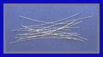 Sterling Silver Headpins: 3 Inch 26 Gauge, 100 headpins