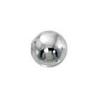 Sterling Silver Beads: Rounds 4mm, 100 beads