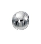 Sterling Silver Beads: Rounds 5mm, 100 beads