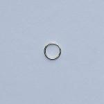 Sterling Silver Split Rings: 8mm, 10 pieces