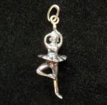 Sterling Charms: Ballerina, small