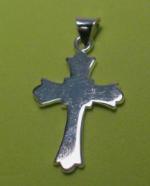 Sterling Charms: Cross: Decorative