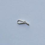 Sterling Silver Clasps: Hooks Only, 10 pieces