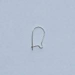 Sterling Silver Earwires: Kidney Wires, 100 pieces