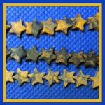 Stars: 6mm Leopardskin Jasper 15 - 16 inches