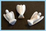 Stone Figurine Angels: Angelite about 2 inches tall