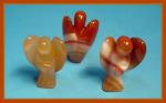 Stone Figurine Angels: Carnelian