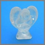 Stone Figurine Angels: Quartz Crystal