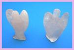 Stone Figurine Angels: Rosequartz