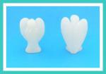 Stone Figurine Angels: Snowquartz