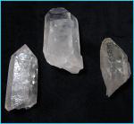Mineral Specimens: Quartz Crystal Point, 3 for $9
