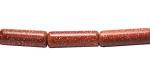 Tubes: 4 x 13mm Goldstone (Glass) 15 - 16 inches