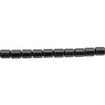 Tubes Hematite : 4 x 5mm 15 - 16 inches
