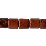 Tubes: 4mm Mahogany Obsidian 15 - 16 inches