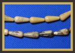 Teardrops: 6 x 16mm Silver Leaf Jasper 15 - 16 inches