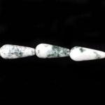 Teardrops: 6 x 16mm Tree Agate 15 - 16 inches, 3 for $12