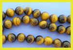 Rounds: Tigereye 10mm Strands 15 - 16 inches