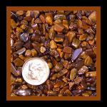Chips: Undrilled Tiger's Eye about 2.2 pounds or in the words of Arlo, A Key