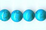 Rounds: Howlite (Turquoise Color) 10mm Strands 15 - 16 inches