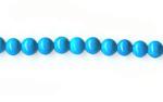 Rounds: Howlite (Turquoise Color)  4mm Strands 15 - 16 inches