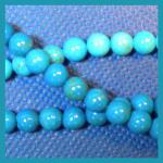 Rounds: Howlite (Turquoise Color)  6mm Strands 15 - 16 inches