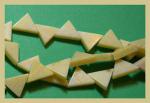 Triangles: 14mm Peridot Jasper 13 - 14 inches