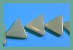 Triangles: 16mm Aventurine 15 - 16 inch strands