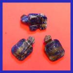 Stone Figurine Turtle: Lapis
