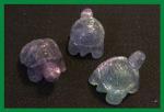 Stone Figurine Turtle: Fluorite 3 for $30