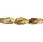 Twists: 7 x 15mm Flower Agate 15 - 16 inches