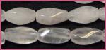 Twists: 7 x 15mm Rose Quartz 15 - 16 inches