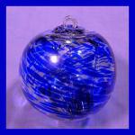 Gazing Ball4: WB10 Blue, 4 inches, 2 for $18